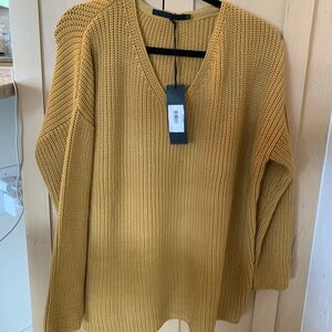 Jenni Kayne Cabin Sweater Mustard